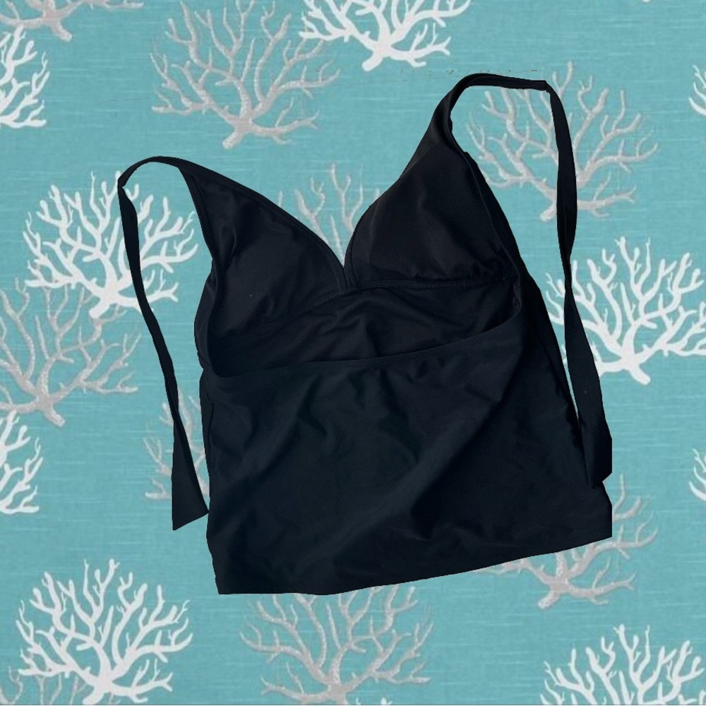 Black Tankini swimsuit top